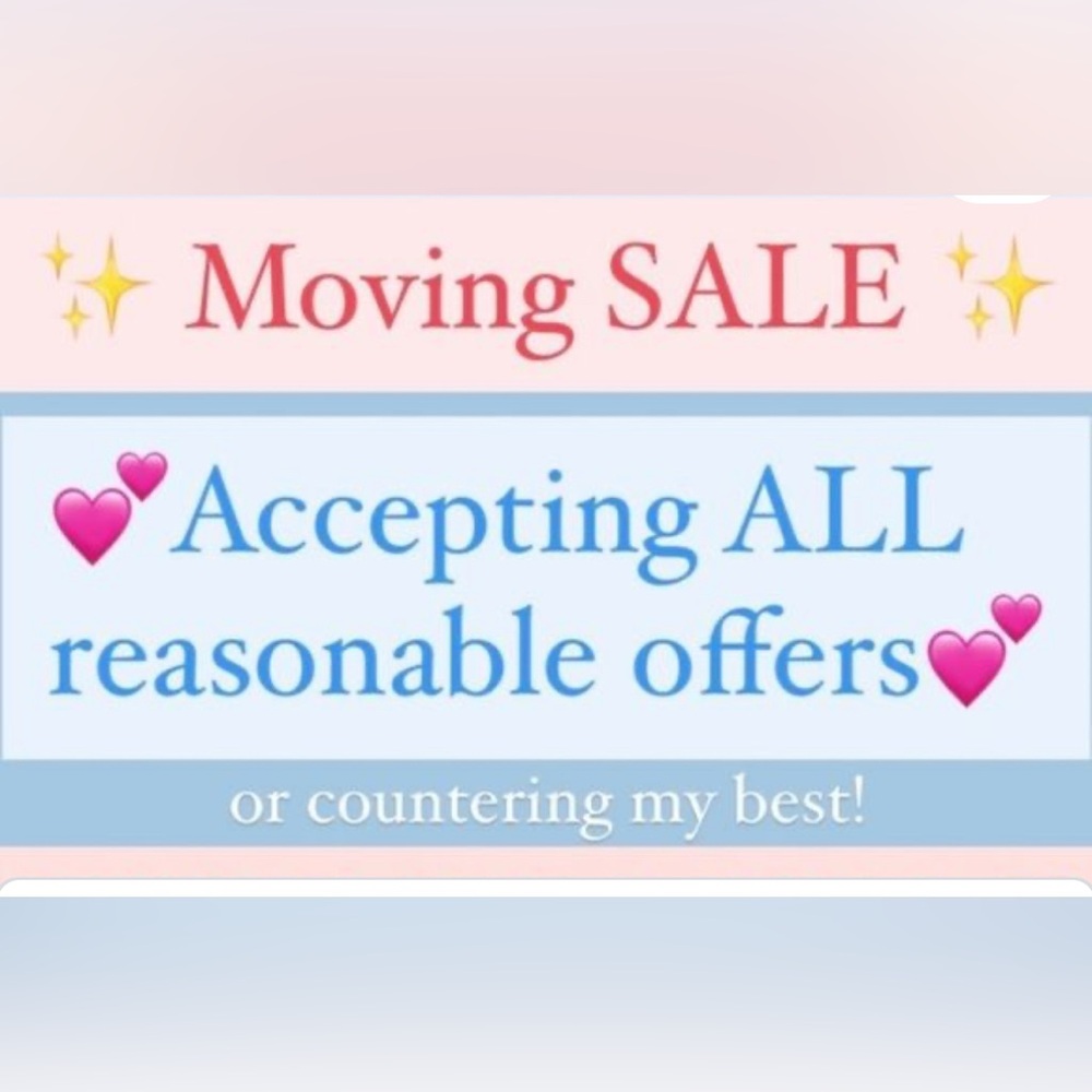 💕Moving Sale!!!